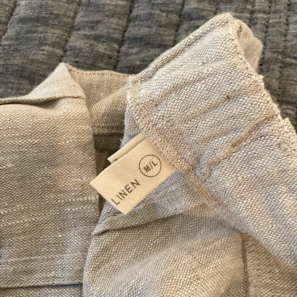 NPL Heavyweight Beige Sarah pants M/L, full length - Picture 2 of 4